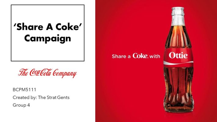 Chiến dịch “Share A Coke” của Coca-Cola