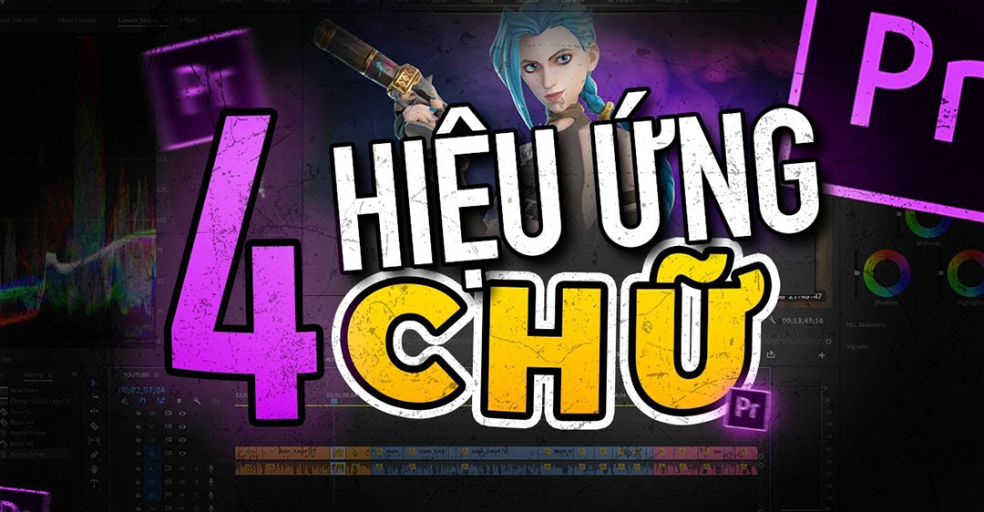 Có bao nhiêu hiệu ứng chữ trong Premiere