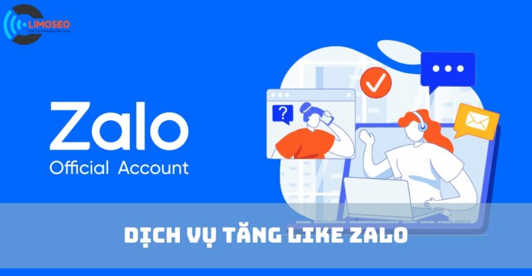 dịch vụ tăng like Zalo