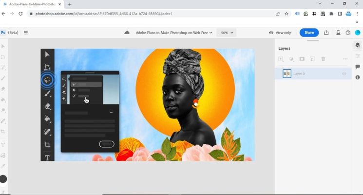 Giới thiệu về công cụ photoshop online
