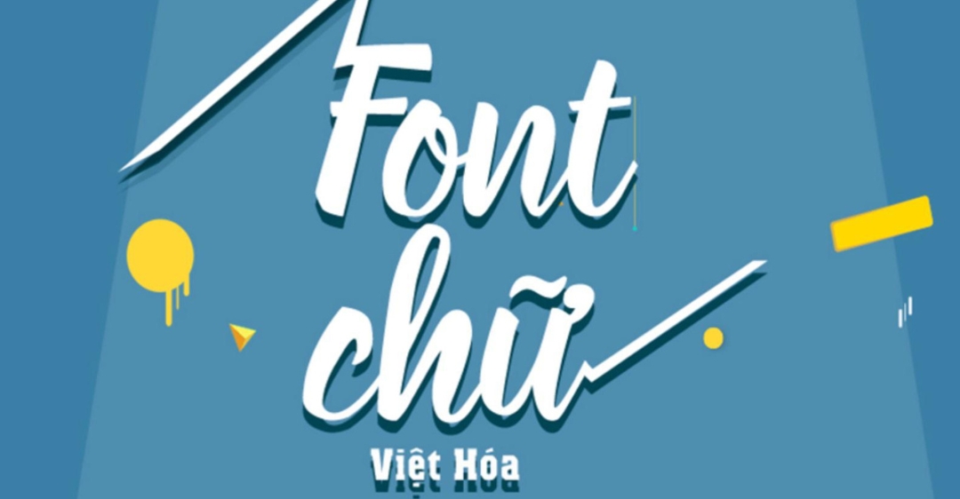 Tìm hiểu về font chữ cho Photoshop