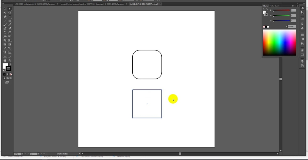 cách bo góc trong InDesign