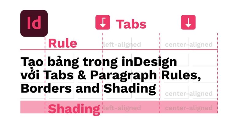 cách chia cột trong InDesign