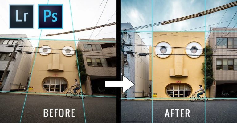 cách chỉnh ảnh bị lệch trong Photoshop