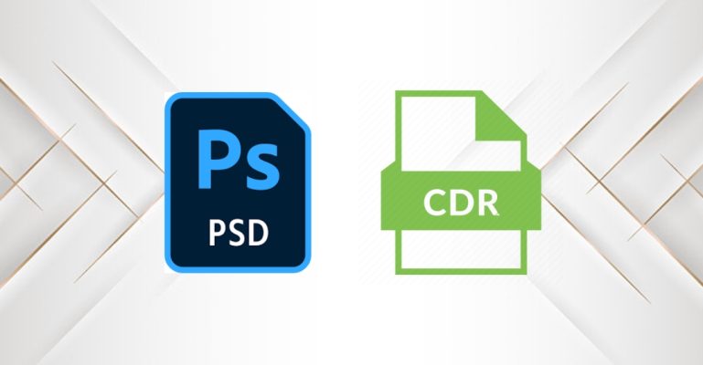 cách chuyển file Photoshop sang Corel