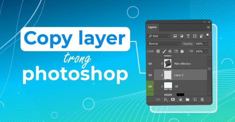 cách copy nhiều layer trong Photoshop