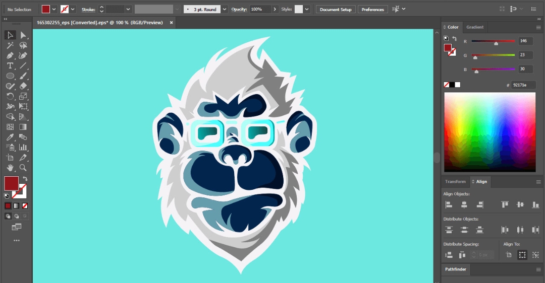 cách đảo màu trong Photoshop