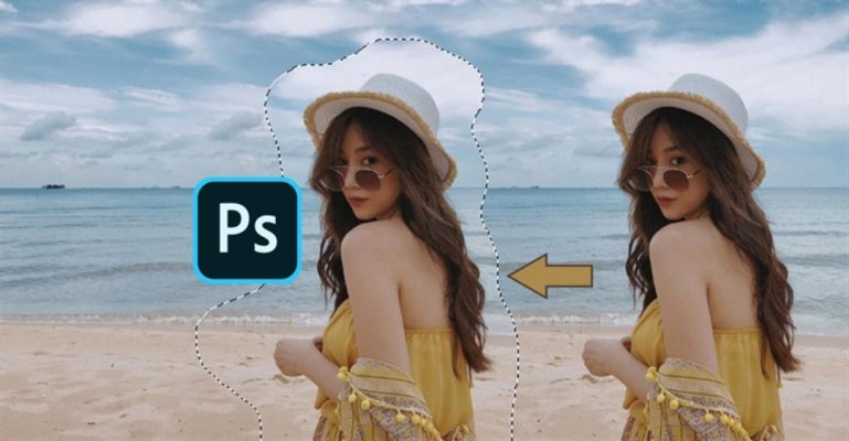 cách di chuyển đối tượng trong Photoshop