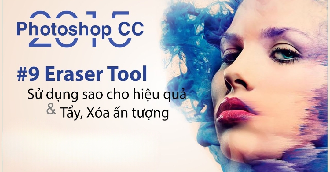 cách dùng Eraser trong Photoshop