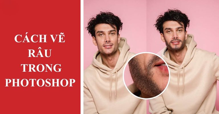 Cách photoshop tạo râu quai nón bằng công cụ Brush trong Photoshop