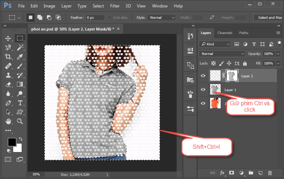 Tìm hiểu về cách áp chất liệu trong Photoshop