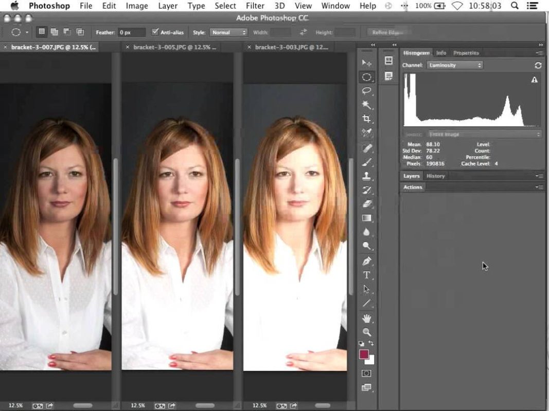 Hướng dẫn cách làm sáng ảnh trong photoshop online với công cụ Exposure