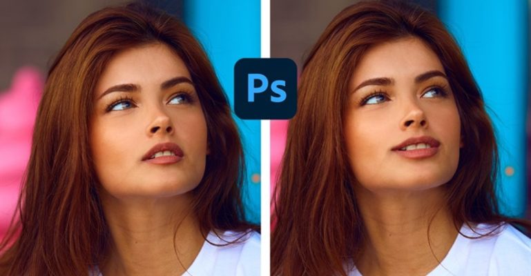 Cách chỉnh nụ cười bằng Photoshop bằng Puppet Warp Tool