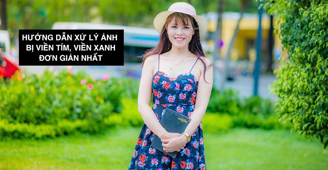 Cách khử viền tím bằng Photoshop bằng Lens Correction