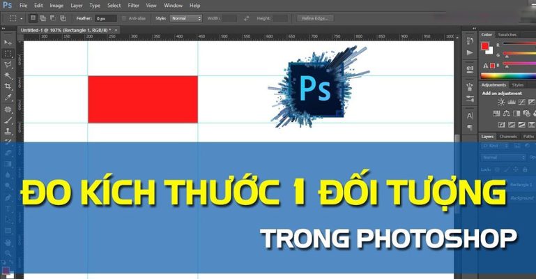 cách kiểm tra kích thước ảnh trong Photoshop