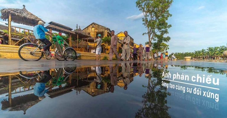 cách làm ảnh phản chiếu bằng Photoshop