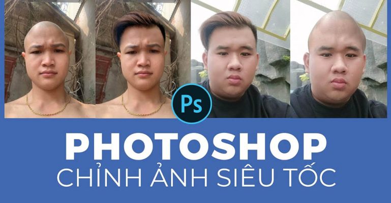 Cách làm đầu trọc bằng Photoshop bằng Pen Tool