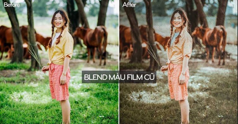 cách làm màu film trong Photoshop