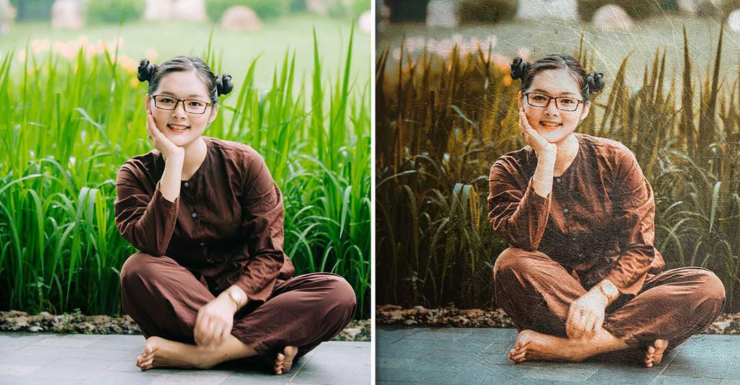 Cách làm màu film trong Photoshop bằng Curves