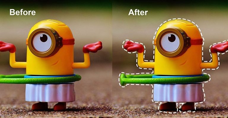 Cách làm viền nét đứt trong Photoshop bằng công cụ Shape