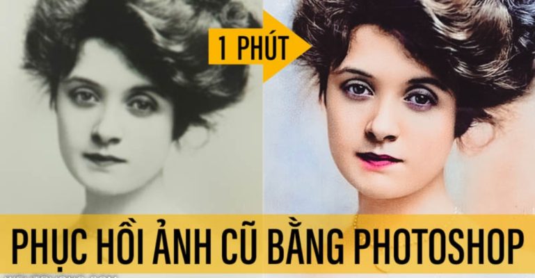 Cách phục hồi ảnh cũ trong Photoshop bằng Reduce Noise
