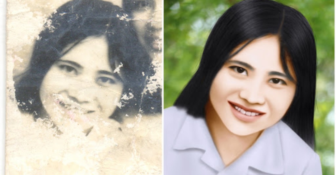 cách phục hồi ảnh cũ trong Photoshop