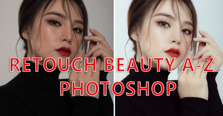 cách retouch ảnh trong Photoshop