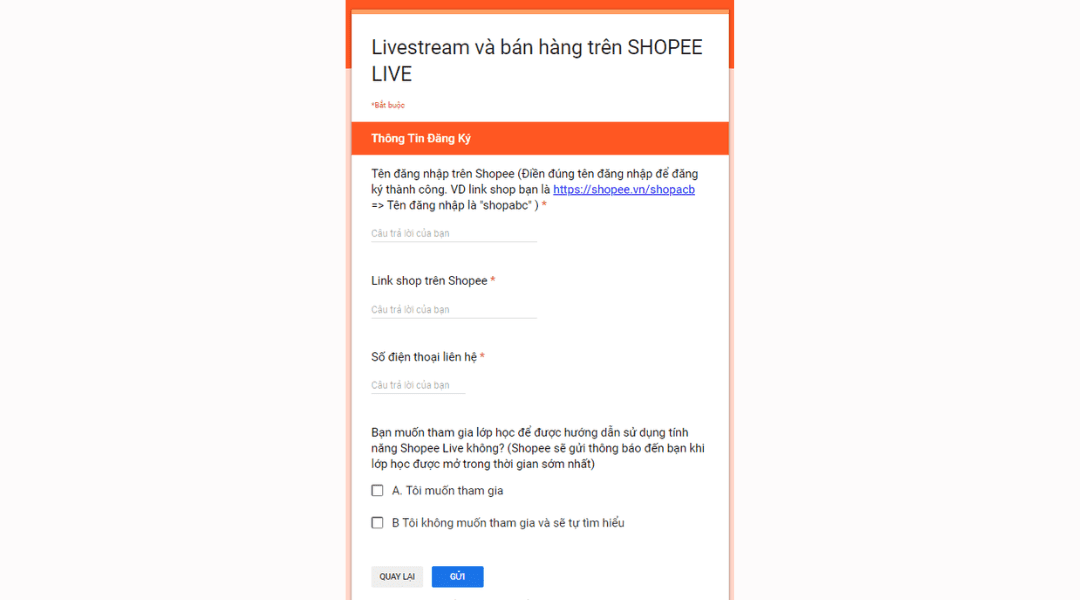 Cách Livestream Trên Shopee Chi Tiết Cho Người Mới