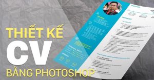 cách thiết kế CV bằng Photoshop