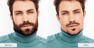 Cách xóa râu trong Photoshop bằng Healing Brush Tool