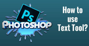 Cách chuyển text thành shape trong Photoshop bằng Rasterize Type