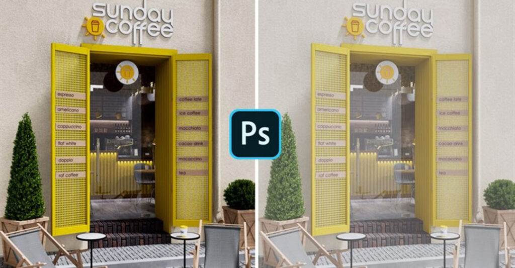 giảm Opacity trong Photoshop