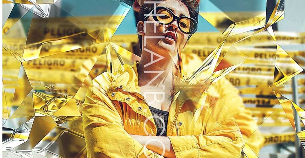 Hiệu ứng kính vỡ trong Photoshop là gì
