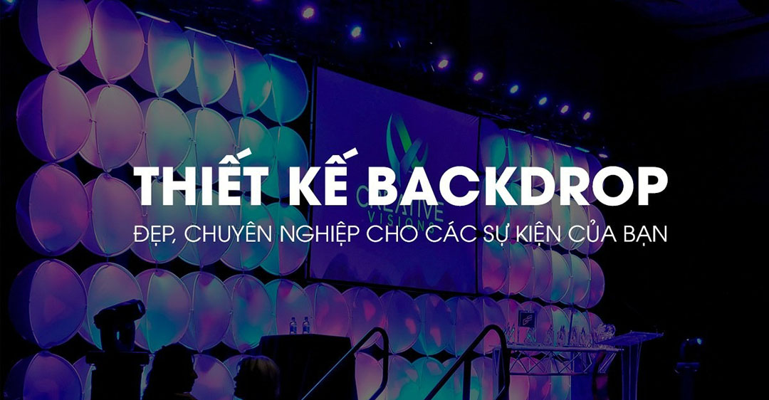 Hướng dẫn cách thiết kế Backdrop bằng Photoshop đơn giản