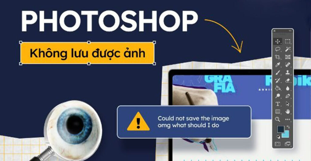 cách khắc phục lỗi không lưu được ảnh trong Photoshop