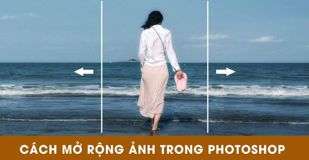 cách mở rộng khung ảnh trong Photoshop