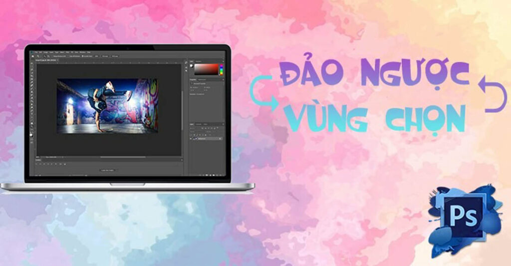 cách nghịch đảo vùng chọn trong Photoshop