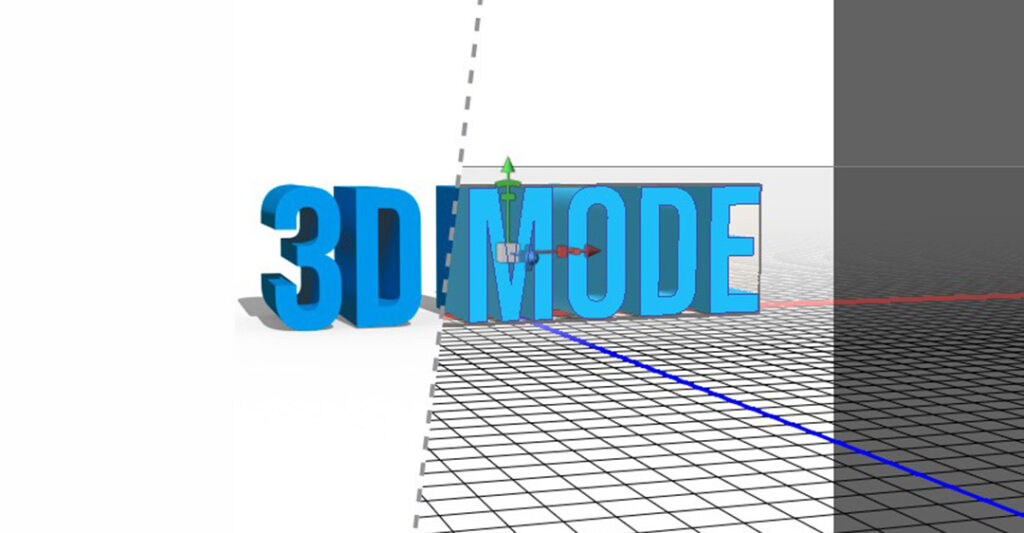 Chế độ 3D trong Photoshop là gì