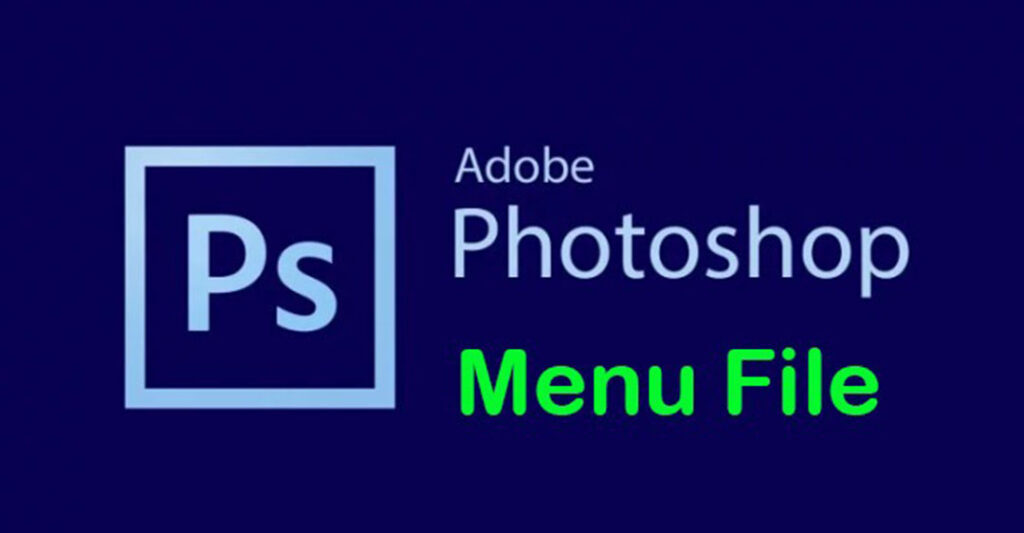Chức năng thanh menu trong Photoshop