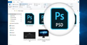 Vì sao file Photoshop bị mất