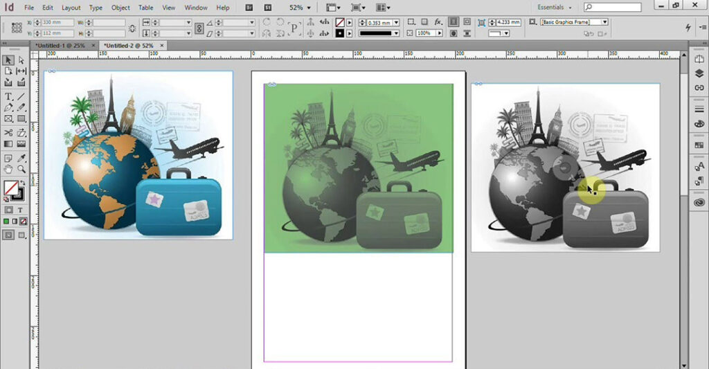 cách chỉnh sửa ảnh trong Indesign